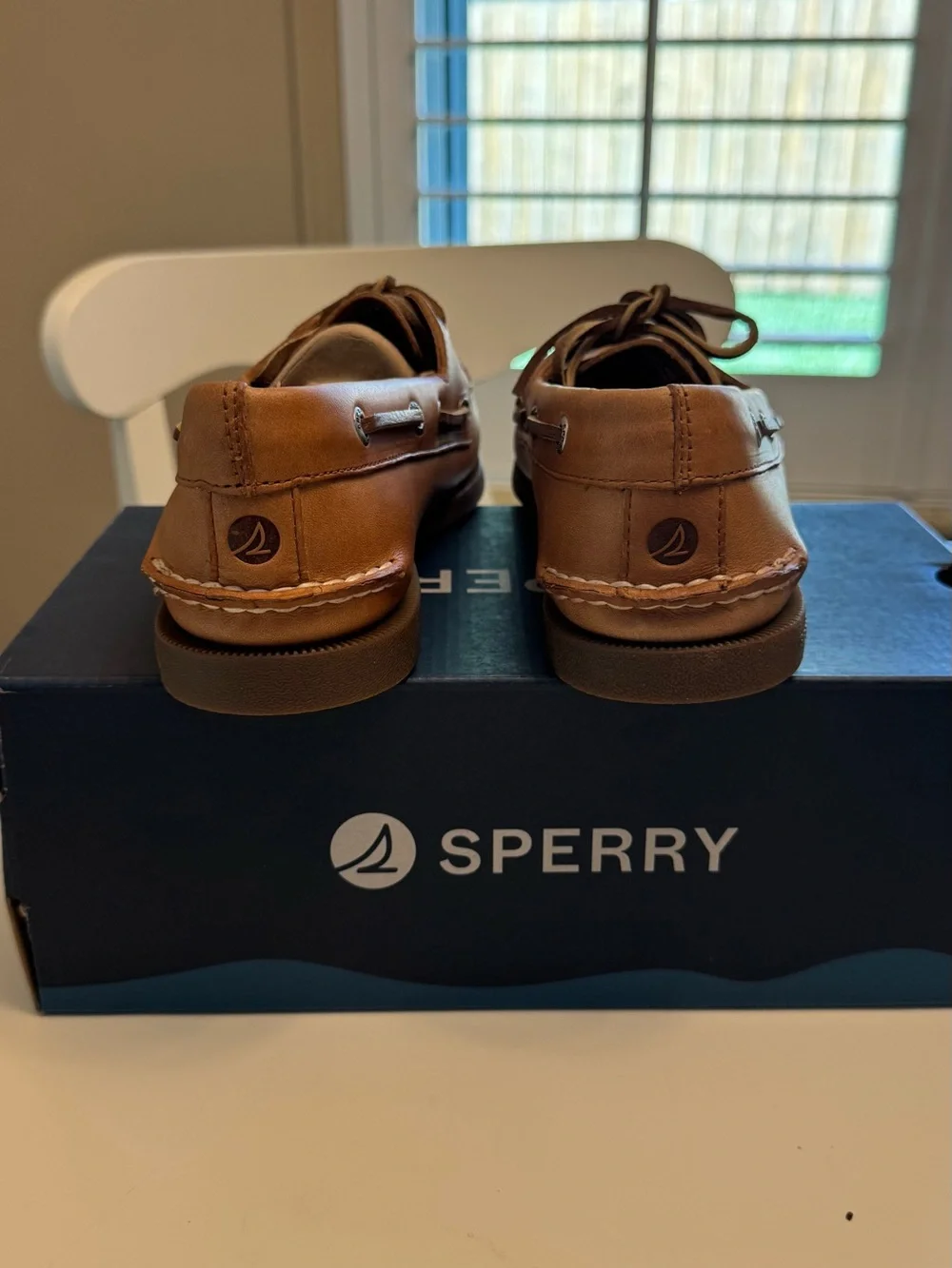 Sperry Men's Sahara Leather Boat Shoes